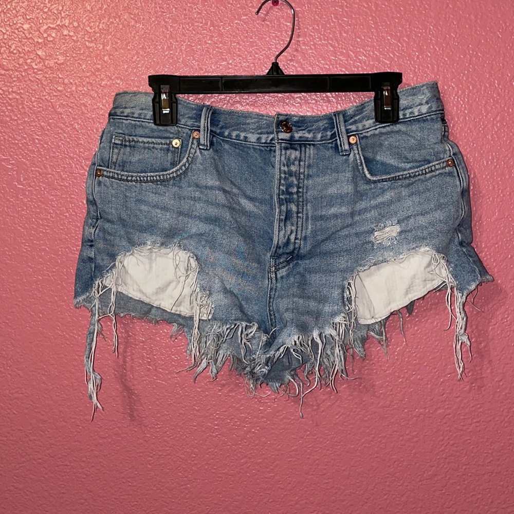 Denim cut offs